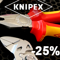 Акция на инструмент Knipex до 30 сентября 2023